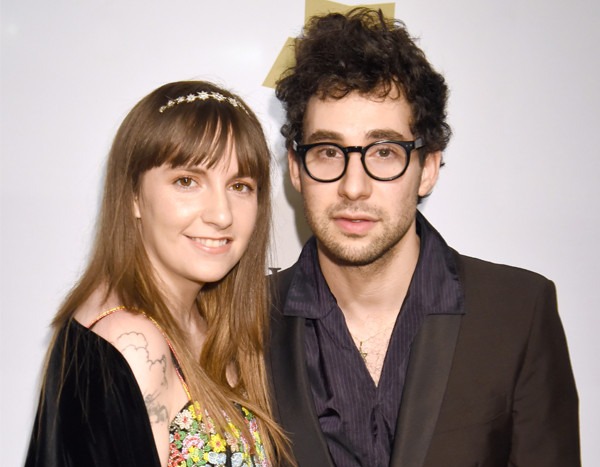    Lena Dunham con Ragazzo Jack Antonoff 